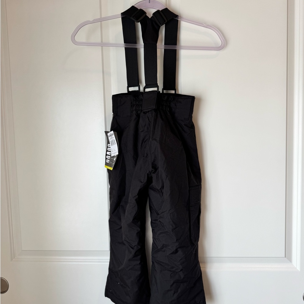 Essentials Black Kids Overalls